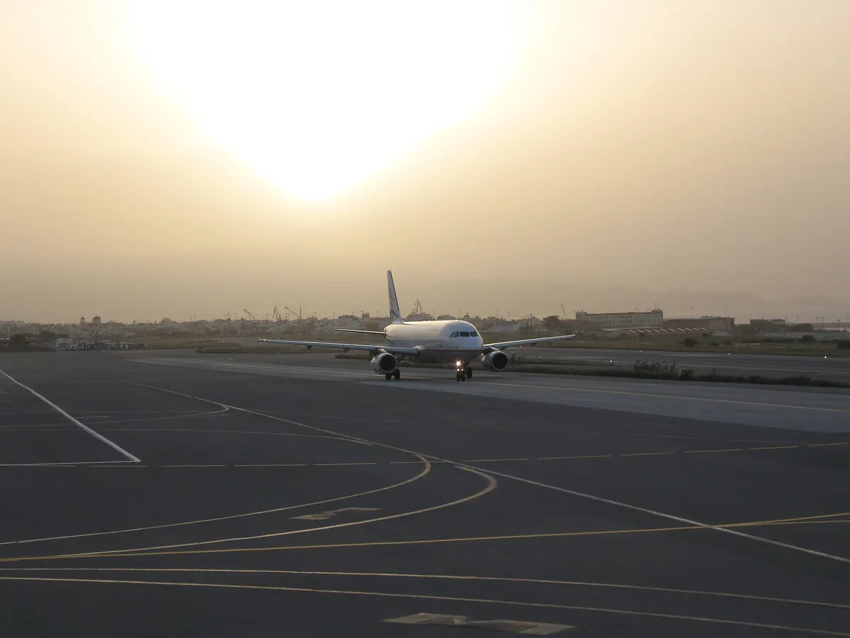 Aegean Airlines Airbus A320 at Heraklion Airport