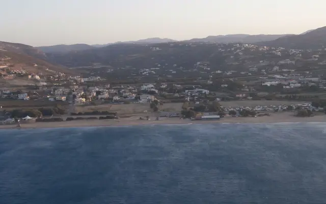 Karteros and Amnissos bay, illustration of the Karteros Hotel area 5 minutes from Heraklion Airport