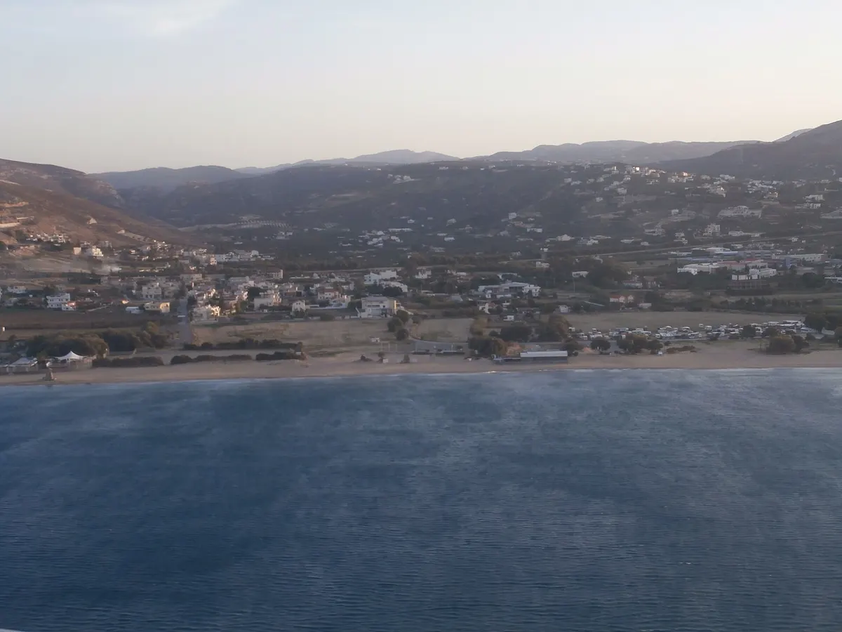 Karteros and Amnissos bay, illustration of the Karteros Hotel area 5 minutes from Heraklion Airport